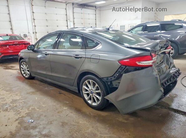 3FA6P0H76HR396220 2017 FORD FUSION Серый Задняя левая четверть