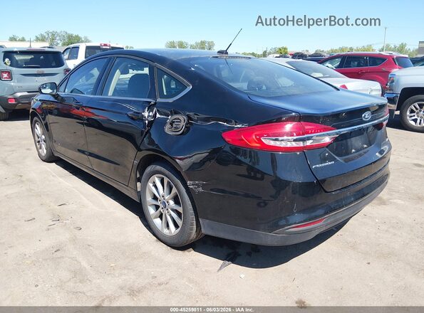 3FA6P0H76HR402968 2017 FORD FUSION Black უკანა მარცხენა