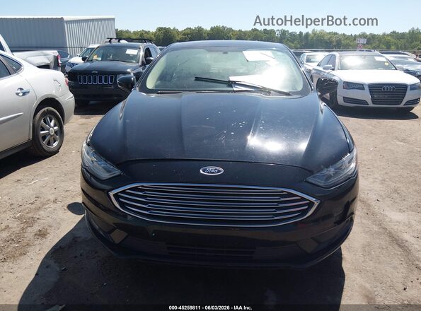 3FA6P0H76HR402968 2017 FORD FUSION Black ხელსაწყოთა პანელის ხედი