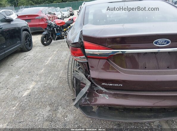 3FA6P0H76HR415316 2017 FORD FUSION Бордовый 