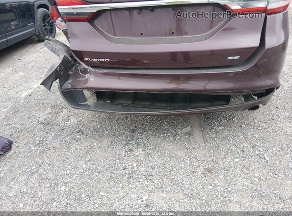 3FA6P0H76HR415316 2017 FORD FUSION Бордовый 