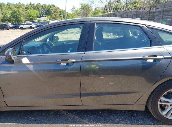 3FA6P0H76JR106080 2018 FORD FUSION Gray 