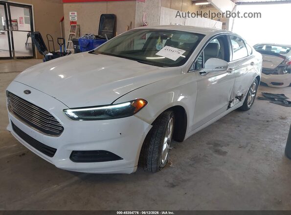 3FA6P0H77GR274772 2016 FORD FUSION White Առջևի ձախ երեք քառորդ տեսարան