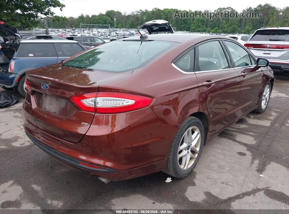 3FA6P0H77GR310265 2016 FORD FUSION Бордовый Задняя правая четверть