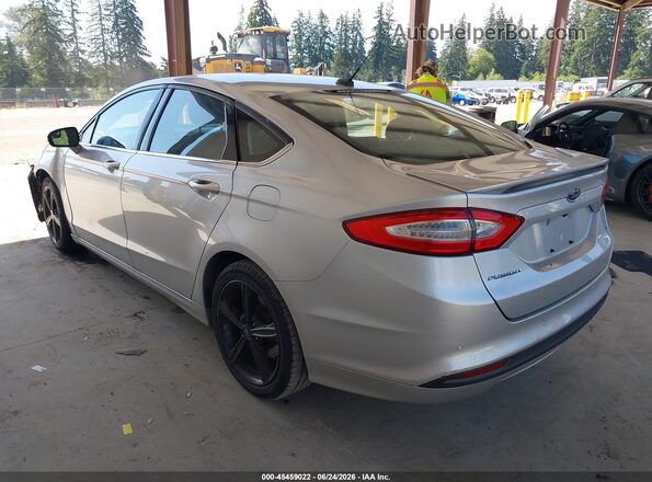 3FA6P0H77GR397360 2016 FORD FUSION Silver Trasero izquierdo