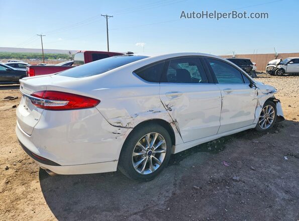 3FA6P0H77HR397702 2017 FORD FUSION White უკანა მარჯვენა