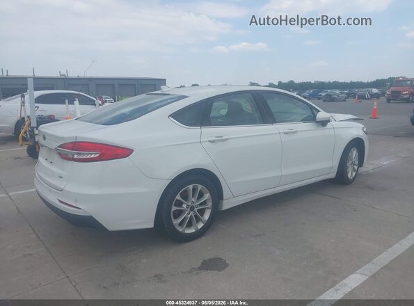 3FA6P0H77KR210076 2019 FORD FUSION White 