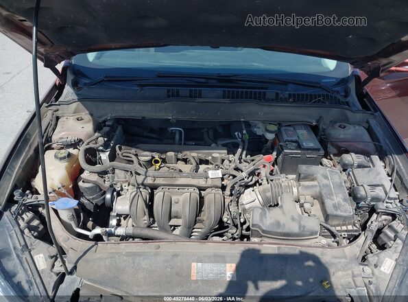 3FA6P0H78GR143754 2016 FORD FUSION Red Widok z tyłu