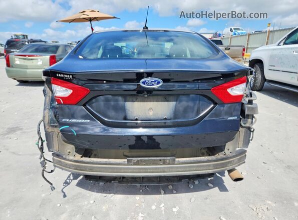 3FA6P0H79GR239084 2016 FORD FUSION Black Rear view