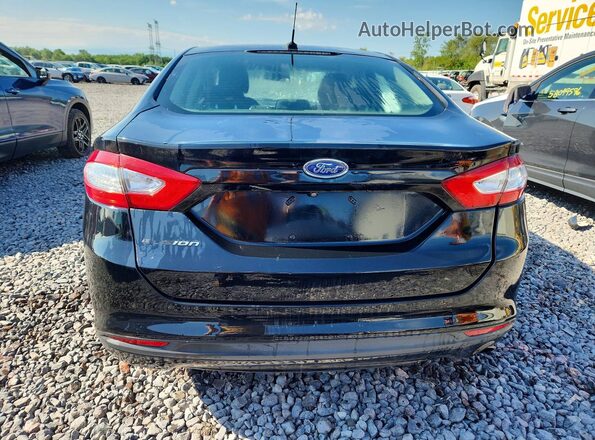 3FA6P0H79GR272912 2016 FORD FUSION Черный Вид сзади