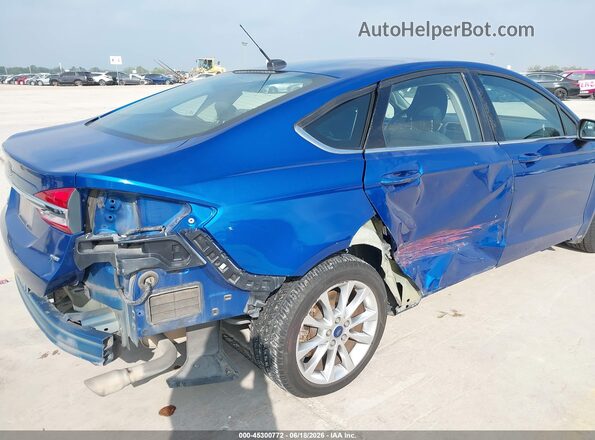 3FA6P0H79HR104852 2017 FORD FUSION Blue Vista frontal