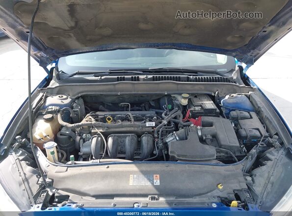 3FA6P0H79HR104852 2017 FORD FUSION Blue Vista trasera