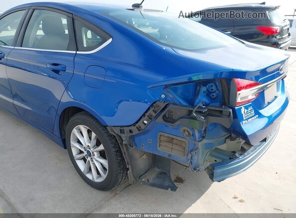 3FA6P0H79HR104852 2017 FORD FUSION Blue 