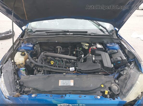 3FA6P0H79HR203882 2017 FORD FUSION Синий Вид сзади