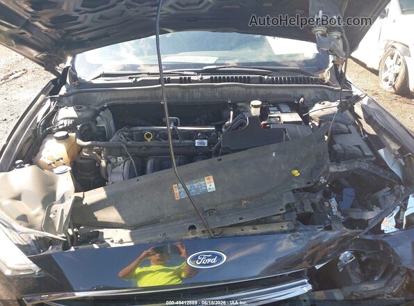 3FA6P0H79HR348131 2017 FORD FUSION Black Rear view