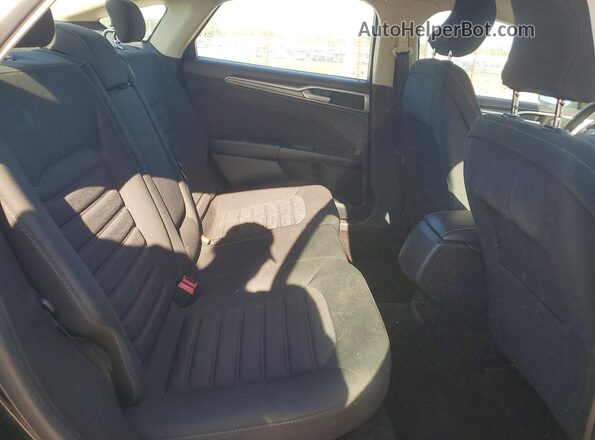 3FA6P0H79JR131300 2018 FORD FUSION Black Rear seats view