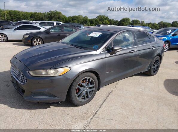 3FA6P0H7XGR165366 2016 FORD FUSION Gray Передня ліва чверть