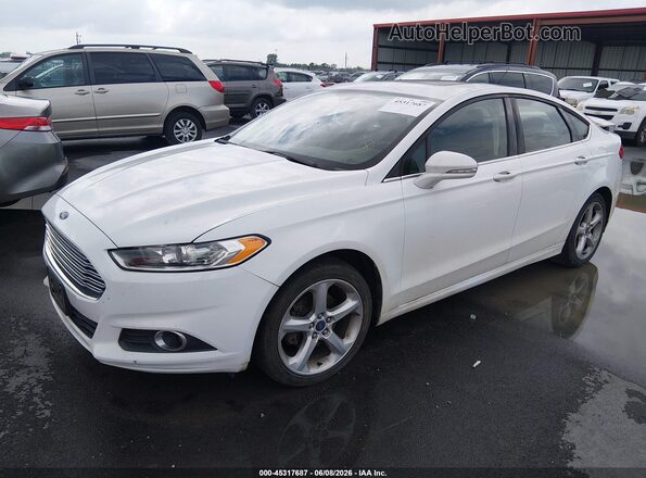 3FA6P0H7XGR286642 2016 FORD FUSION Белый Передняя левая четверть