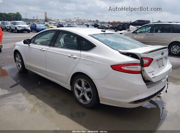 3FA6P0H7XGR286642 2016 FORD FUSION Белый Задняя левая четверть