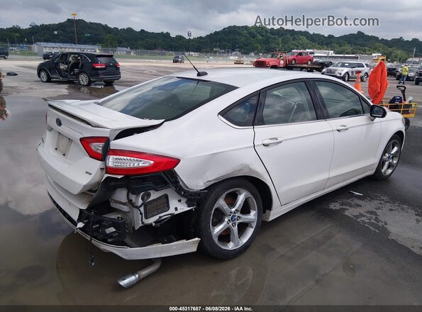 3FA6P0H7XGR286642 2016 FORD FUSION Белый Задняя правая четверть