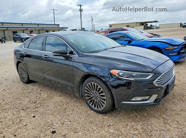 3FA6P0H90HR178825 2017 FORD FUSION Черный 
