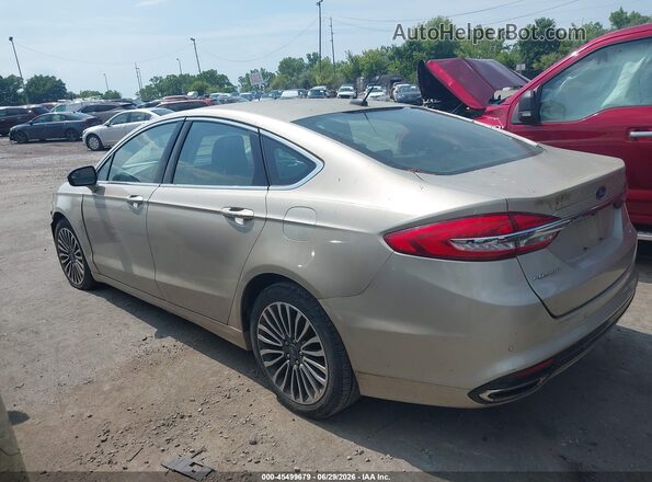 3FA6P0H92HR214126 2017 FORD FUSION Beige უკანა მარცხენა