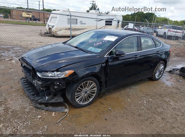 3FA6P0H94GR162352 2016 FORD FUSION Black წინა მარცხენა ხედი სამი მეოთხედიდან