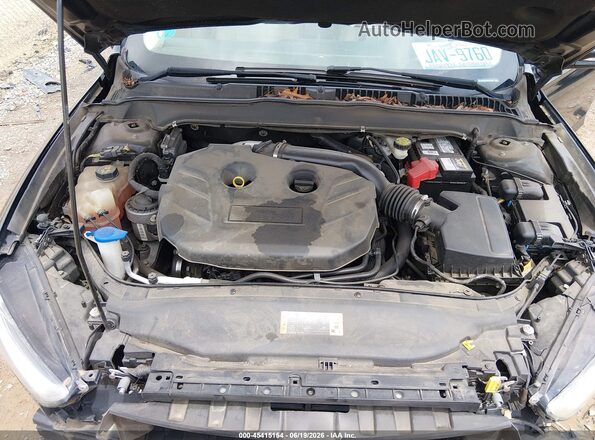 3FA6P0H94GR162352 2016 FORD FUSION Black უკანა ხედი