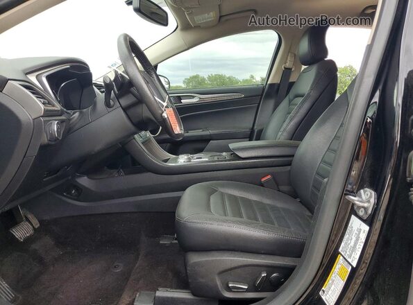 3FA6P0H94HR328242 2017 FORD FUSION Black Widok wnętrza z przodu