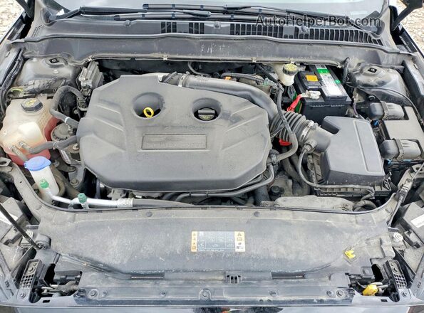3FA6P0H94HR328242 2017 FORD FUSION Black Widok wnętrza z tyłu