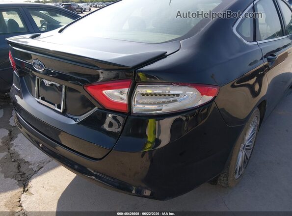 3FA6P0H95GR344299 2016 FORD FUSION Black წინა ხედი