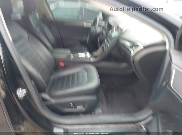 3FA6P0H95HR119625 2017 FORD FUSION Черный Вид салона спереди