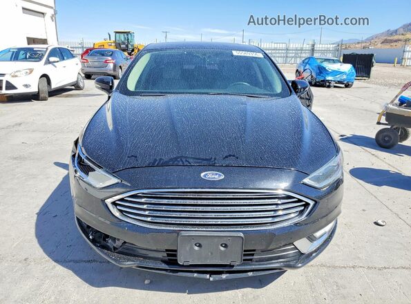 3FA6P0H96HR183902 2017 FORD FUSION Black Դիմացի տեսք