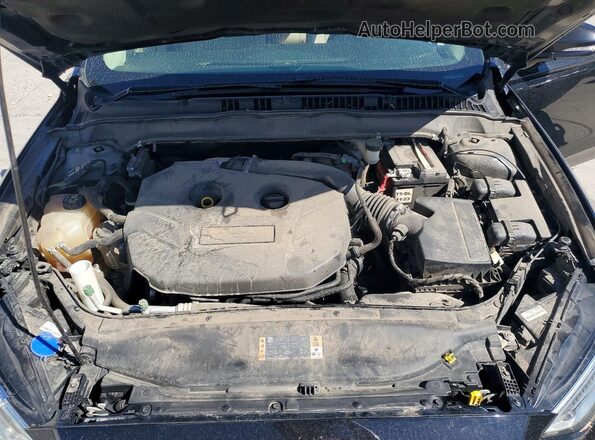 3FA6P0H96HR183902 2017 FORD FUSION Black Սալոնի հետևի տեսք