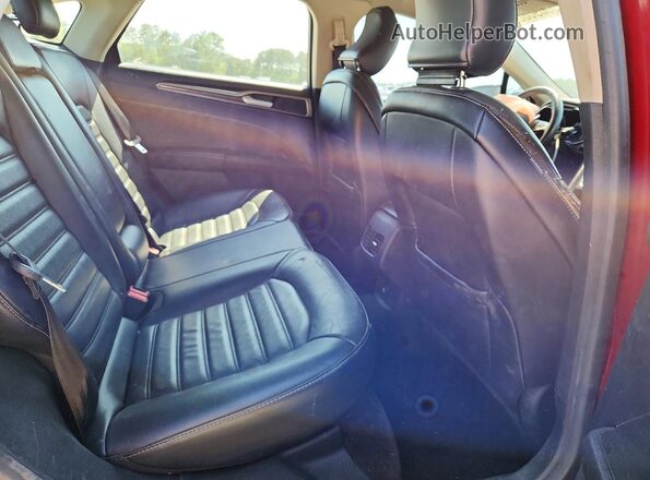 3FA6P0H96HR271655 2017 FORD FUSION Burgundy Rear seats view
