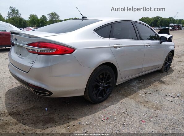3FA6P0H98JR162460 2018 FORD FUSION Silver Tył prawy