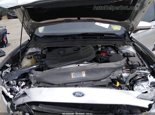 3FA6P0H98JR162460 2018 FORD FUSION Silver Widok z tyłu
