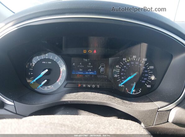 3FA6P0HD0GR212006 2016 FORD FUSION Gray Vista de los asientos traseros
