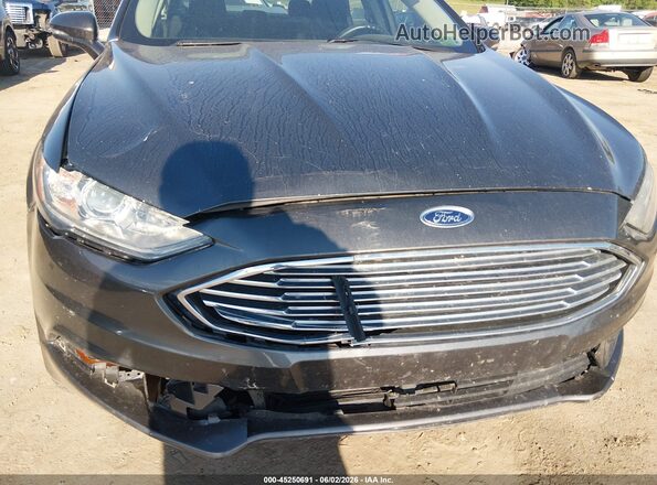 3FA6P0HD0HR123585 2017 FORD FUSION Gray Vista frontal