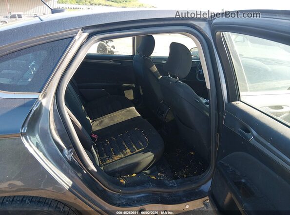 3FA6P0HD0HR123585 2017 FORD FUSION Gray Vista de la etiqueta del VIN