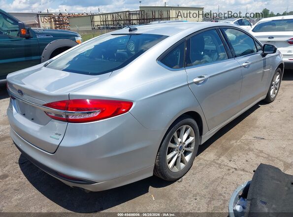 3FA6P0HD0HR149118 2017 FORD FUSION Silver Հետևի աջ