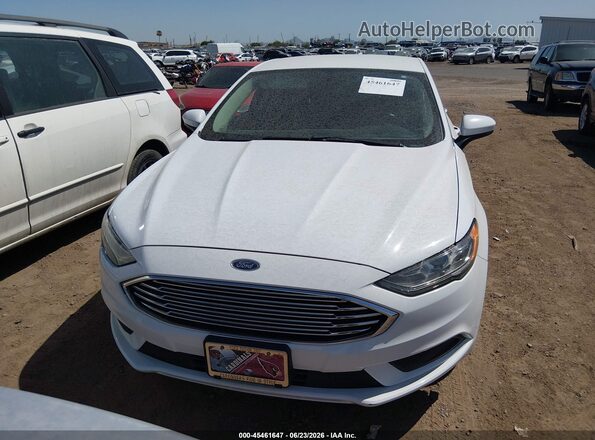 3FA6P0HD0HR275284 2017 FORD FUSION Белый Вид щитка приборов