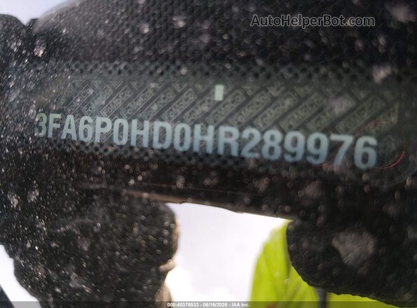 3FA6P0HD0HR289976 2017 FORD FUSION Серый 