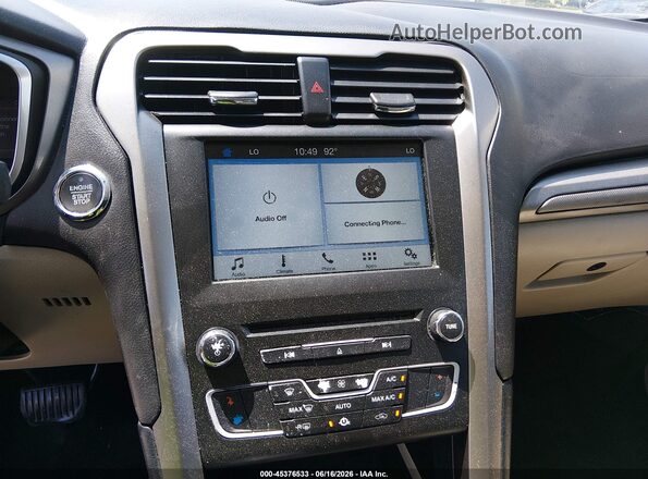 3FA6P0HD0HR289976 2017 FORD FUSION Серый 