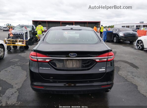 3FA6P0HD0HR396607 2017 FORD FUSION Black 