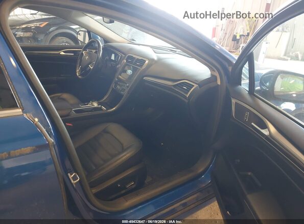 3FA6P0HD0JR160836 2018 FORD FUSION Blue Vista interior delantera
