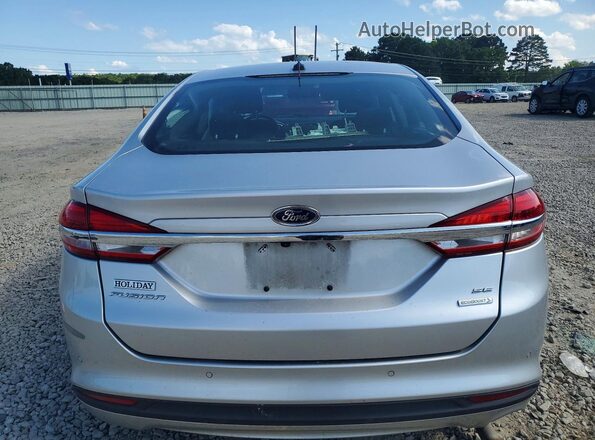 3FA6P0HD0JR240301 2018 FORD FUSION Silver Rear view