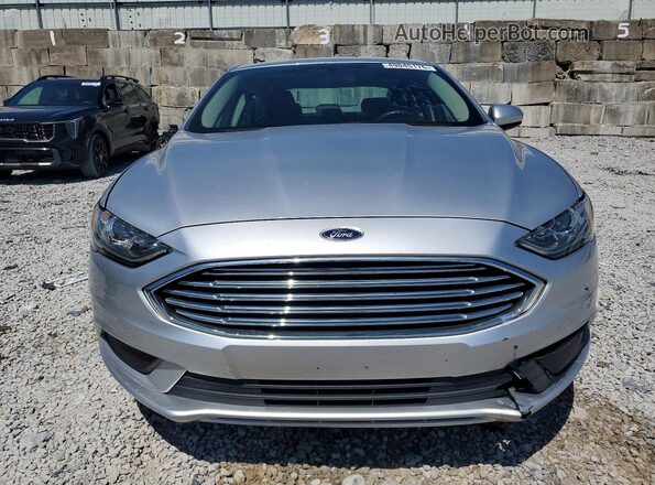 3FA6P0HD0JR262038 2018 FORD FUSION Silver Դիմացի տեսք