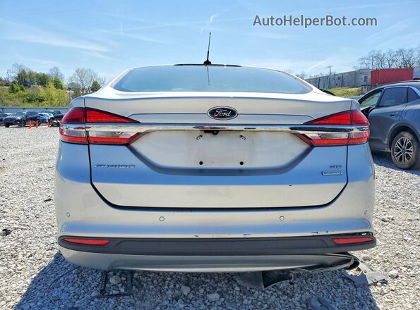 3FA6P0HD0JR262038 2018 FORD FUSION Silver Հետևի տեսք