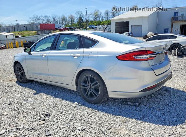 3FA6P0HD0JR262038 2018 FORD FUSION Silver Հետևի ձախ
